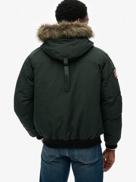 Superdry Bomber Jacket, Olive Green - view 2, Olive Green