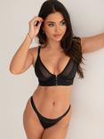 Pour Moi India Front Fastening Longline Bralette