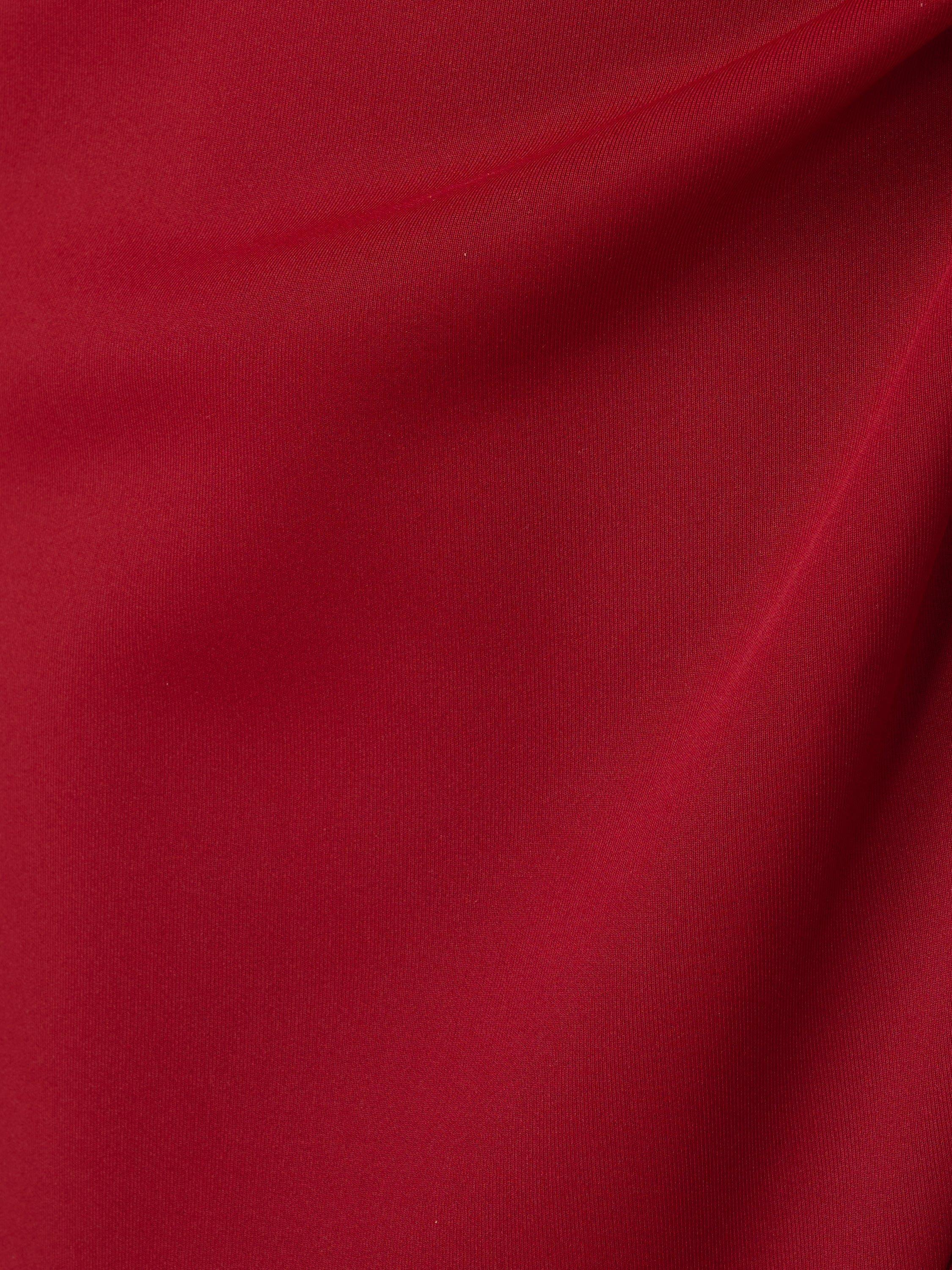 Product image 6 of 6, which shows Adrianna Papell Knot Detail Sleeveless Scuba Dress, Crimson, 6