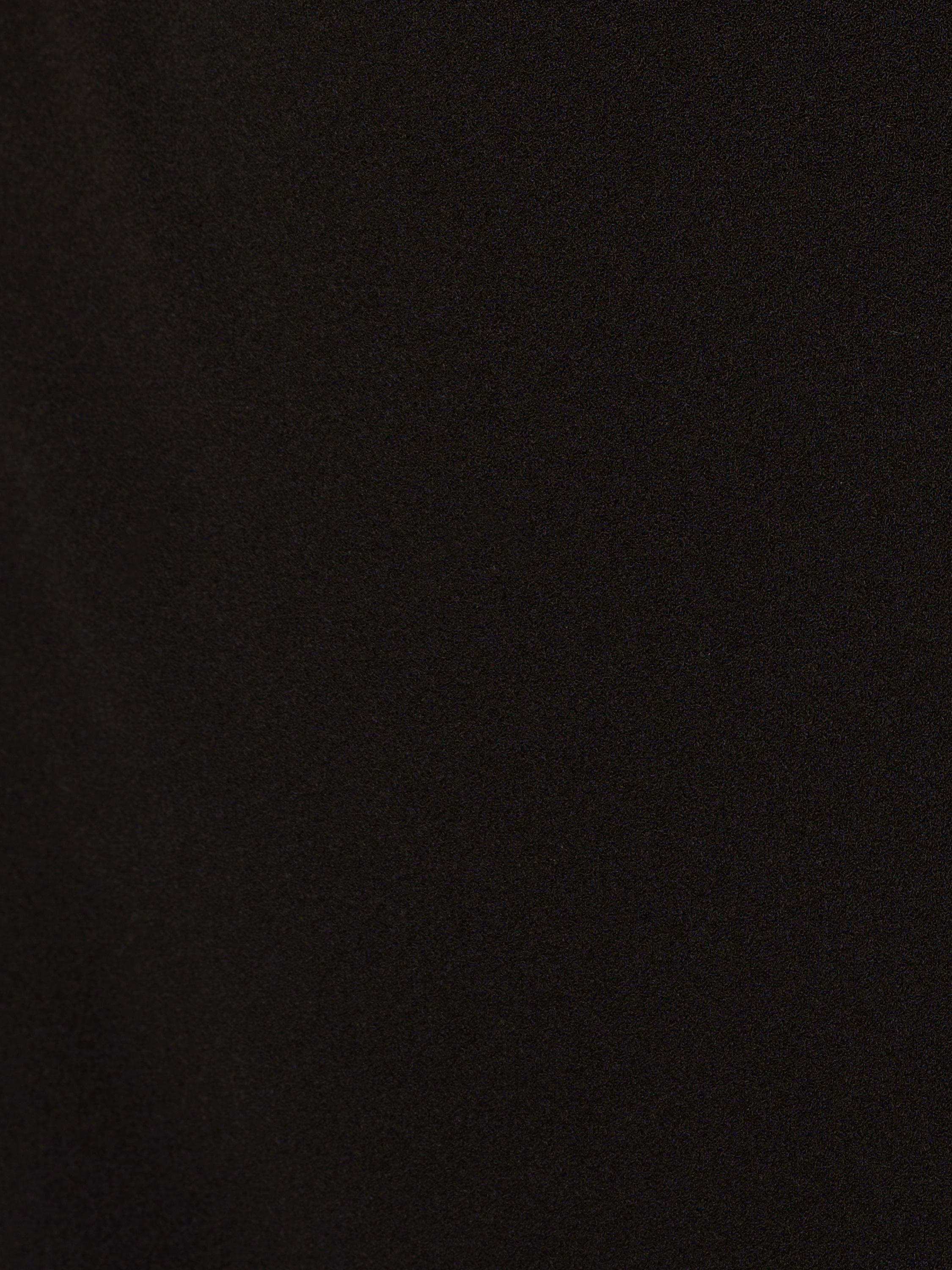Product image 6 of 6, which shows Adrianna Papell Studio Faux Pearl Neckline Dress, Black, 6