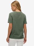 Superdry Embellished Graphic T-Shirt, Thyme Green