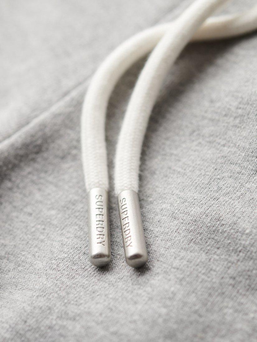 Product image 7 of 7, which shows Superdry Athletic Essentials Stripe Flare Joggers, Grey Marl, 6