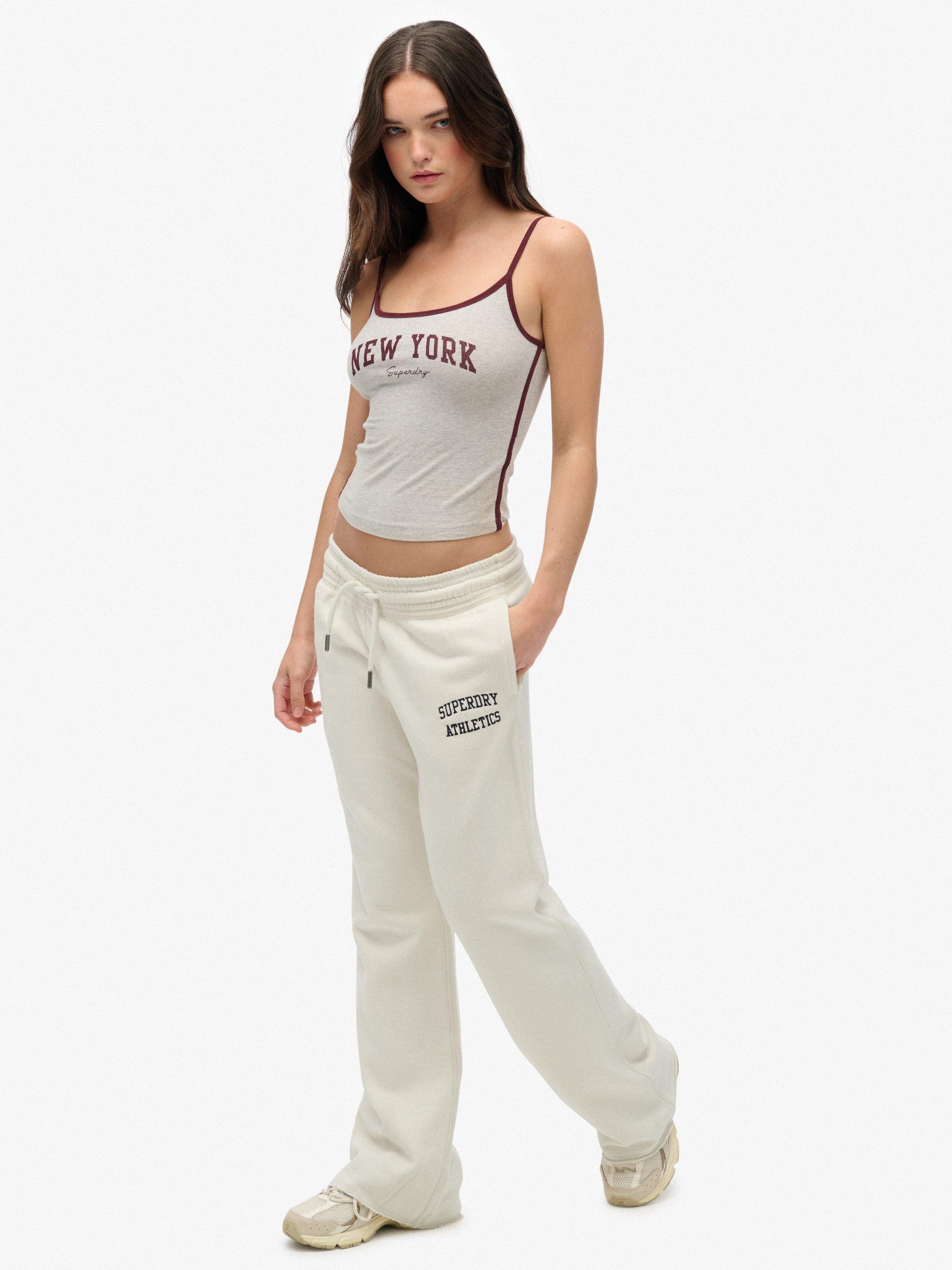 Product image 3 of 6, which shows Superdry Slim Fit Jogging Bottoms, Desert Bone, 6