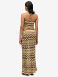 Superdry Zigzag Maxi Skirt, Multi