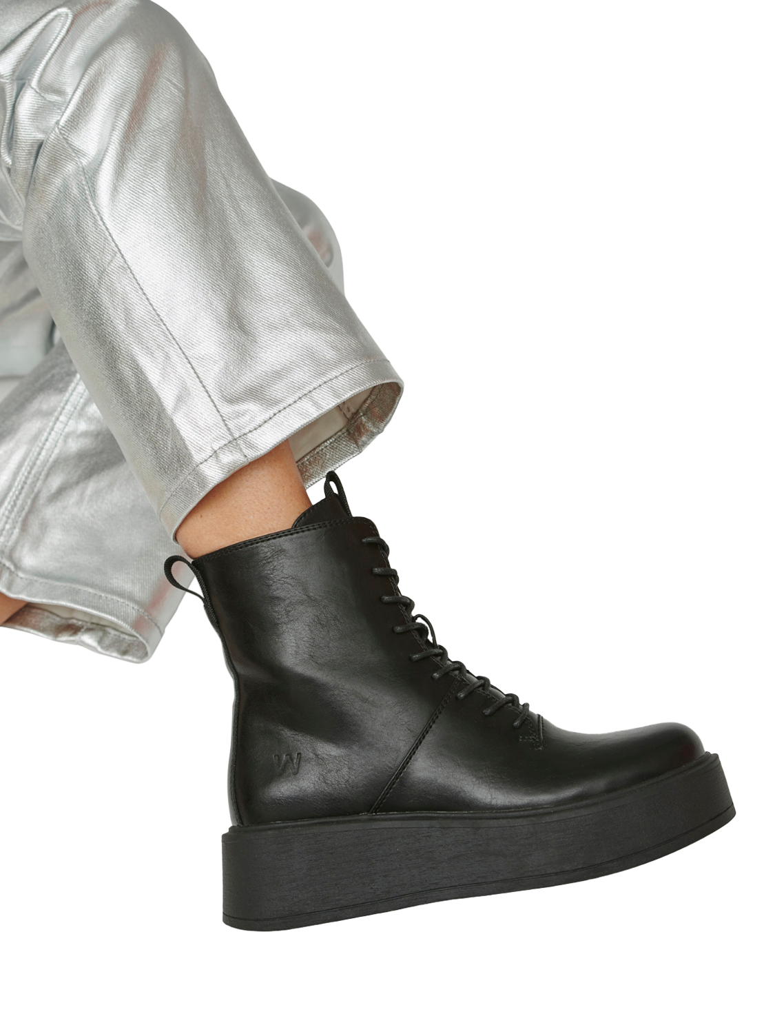 Product image 2 of 5, which shows Westland by Josef Seibel Gemma 02 Flatform Boots, Black, 3