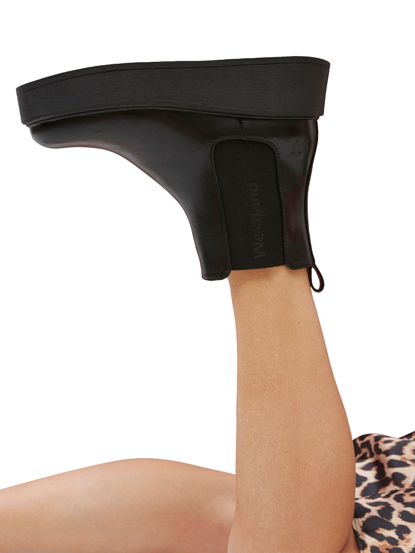 Product image 2 of 5, which shows Westland by Josef Seibel Gemma 01 Flatform Boots, Black, 3