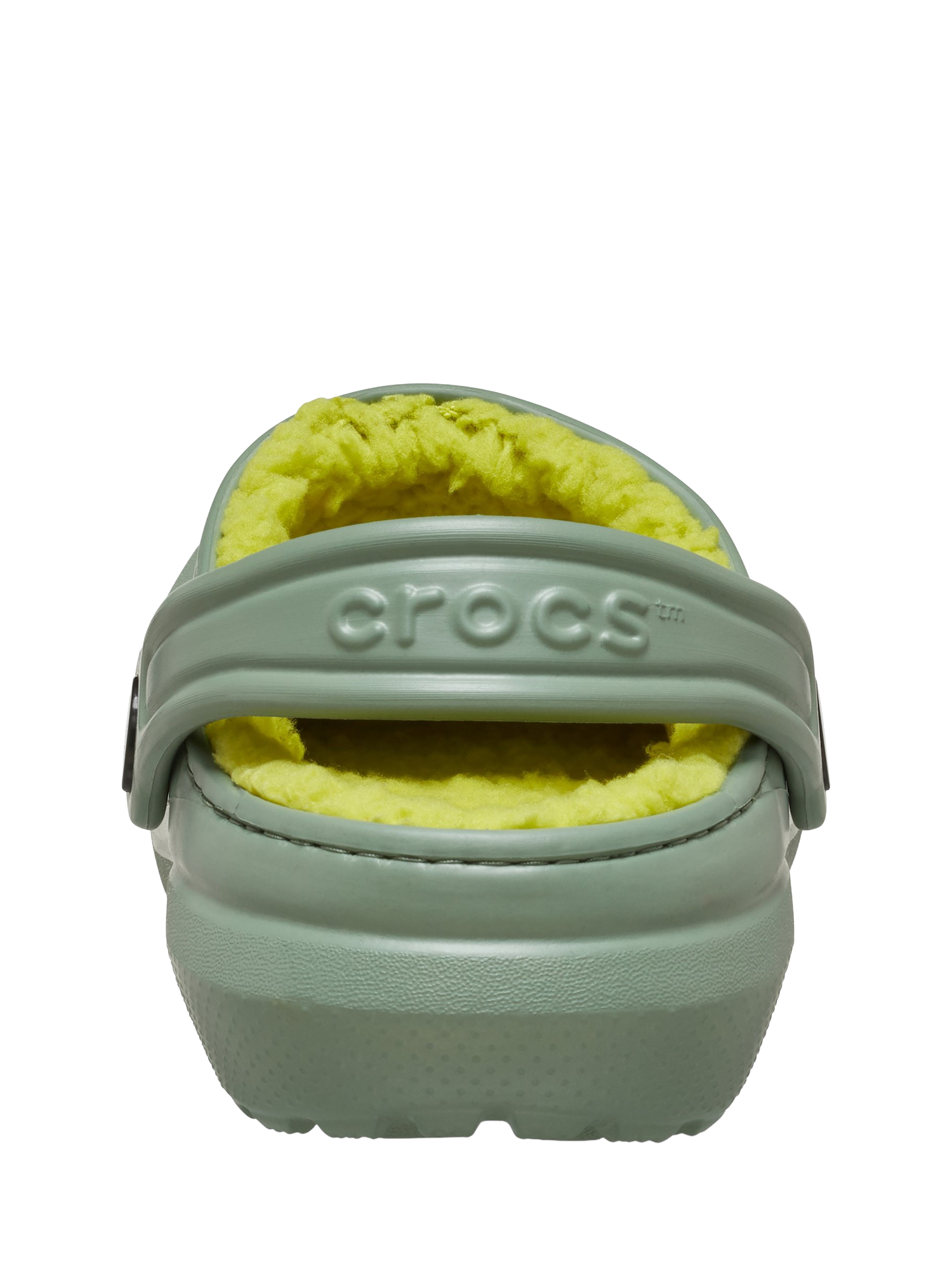 Product image 3 of 5, which shows Crocs Kids' Classic Lined Clogs, Moss, 11 Jnr