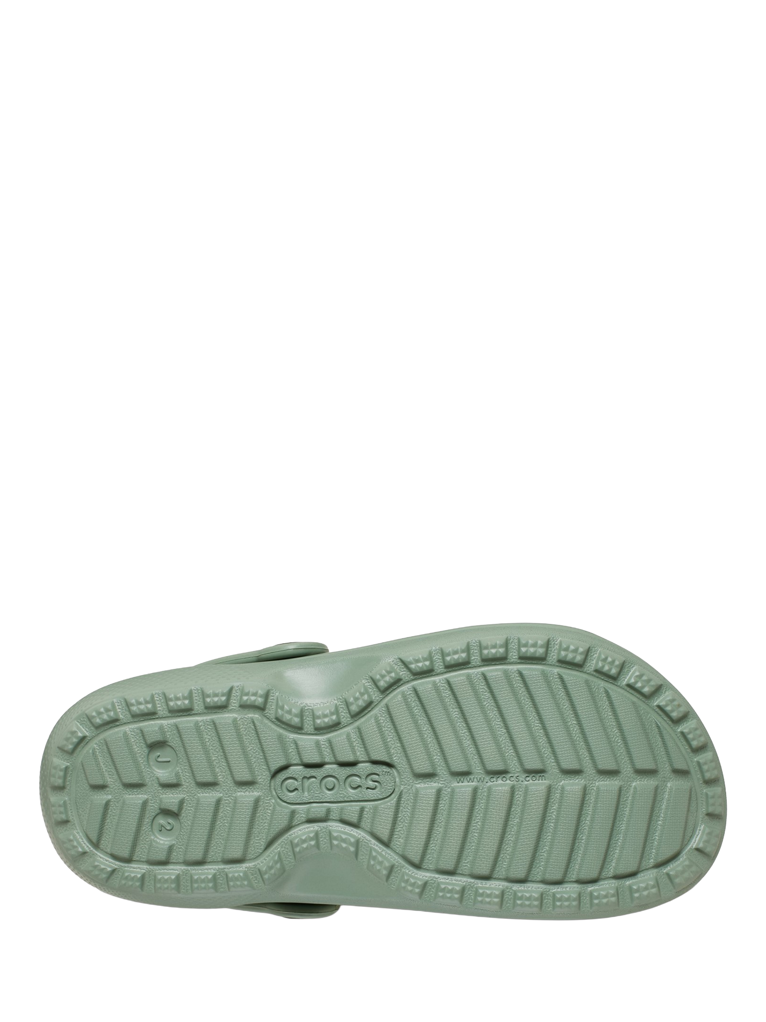 Product image 5 of 5, which shows Crocs Kids' Classic Lined Clogs, Moss, 11 Jnr