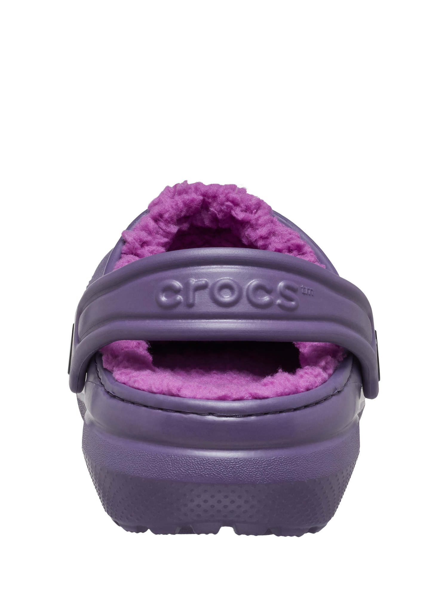 Product image 3 of 6, which shows Crocs Kids' Classic Lined Clogs, Nightshade, 4 Jnr