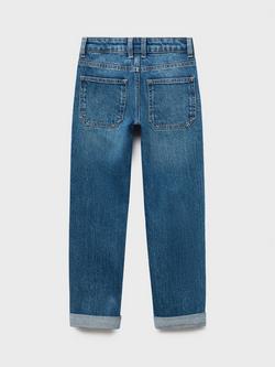 Mango Kids' Regular Jeans - view 2, Blue Sky