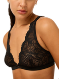 Modibodi Sylvia Lace Bralette, Noir Black