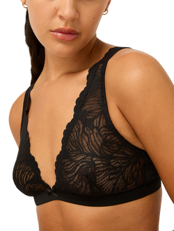 Modibodi Sylvia Lace Bralette, Noir Black, Noir Black