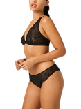Modibodi Camille Thong, Light Absorbency, Noir Black