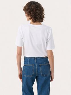 Part Two Ratana Round Neck T-Shirt, White - view 2, White