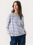 Part Two NelaPW Long Sleeve Striped Cotton T-shirt