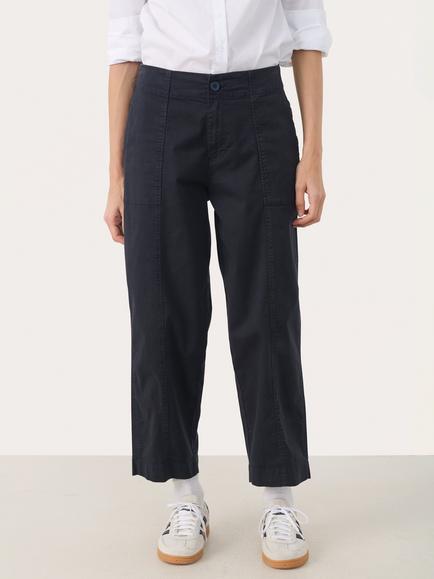 Part Two Netta Tailored Trousers, Dark Navy, Dark Navy