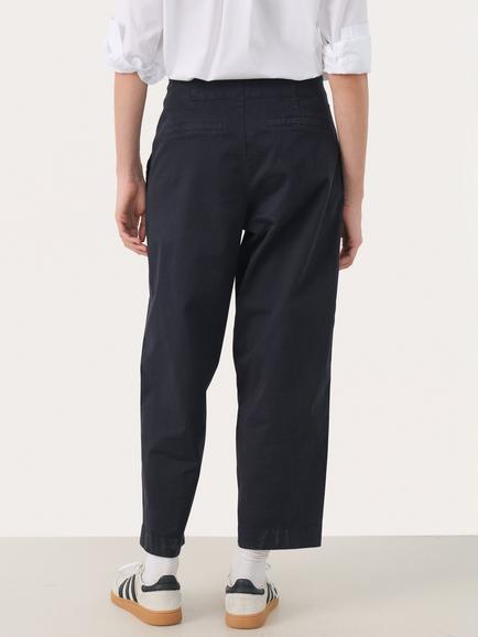 Part Two Netta Tailored Trousers, Dark Navy - view 2, Dark Navy