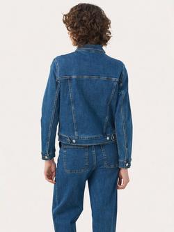 Part Two Nicholia Denim Jacket, Mid Blue - view 2, Mid Blue