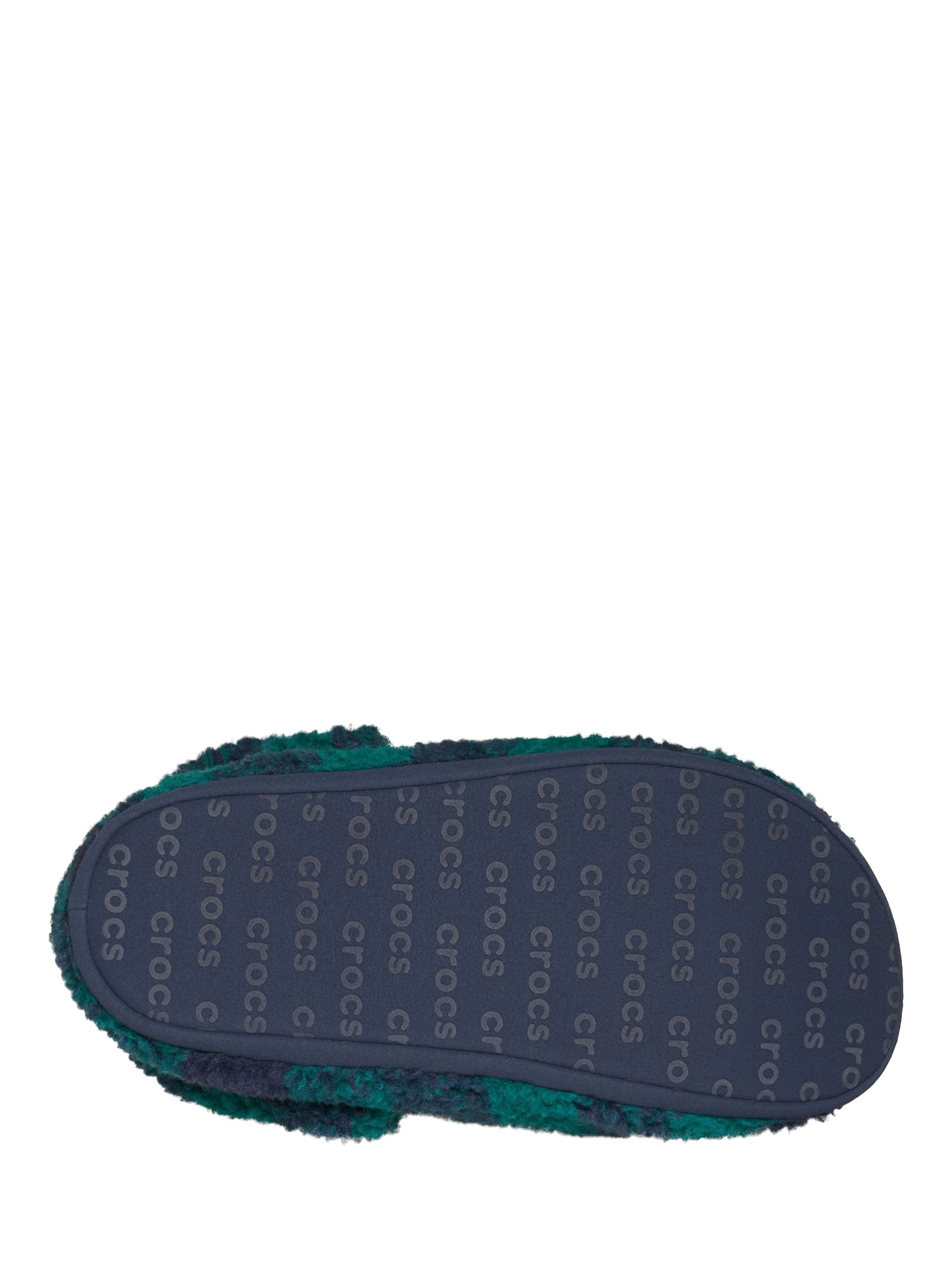 Product image 5 of 6, which shows Crocs Classic Cozzzy Faux Fur Slippers, Multi, 6
