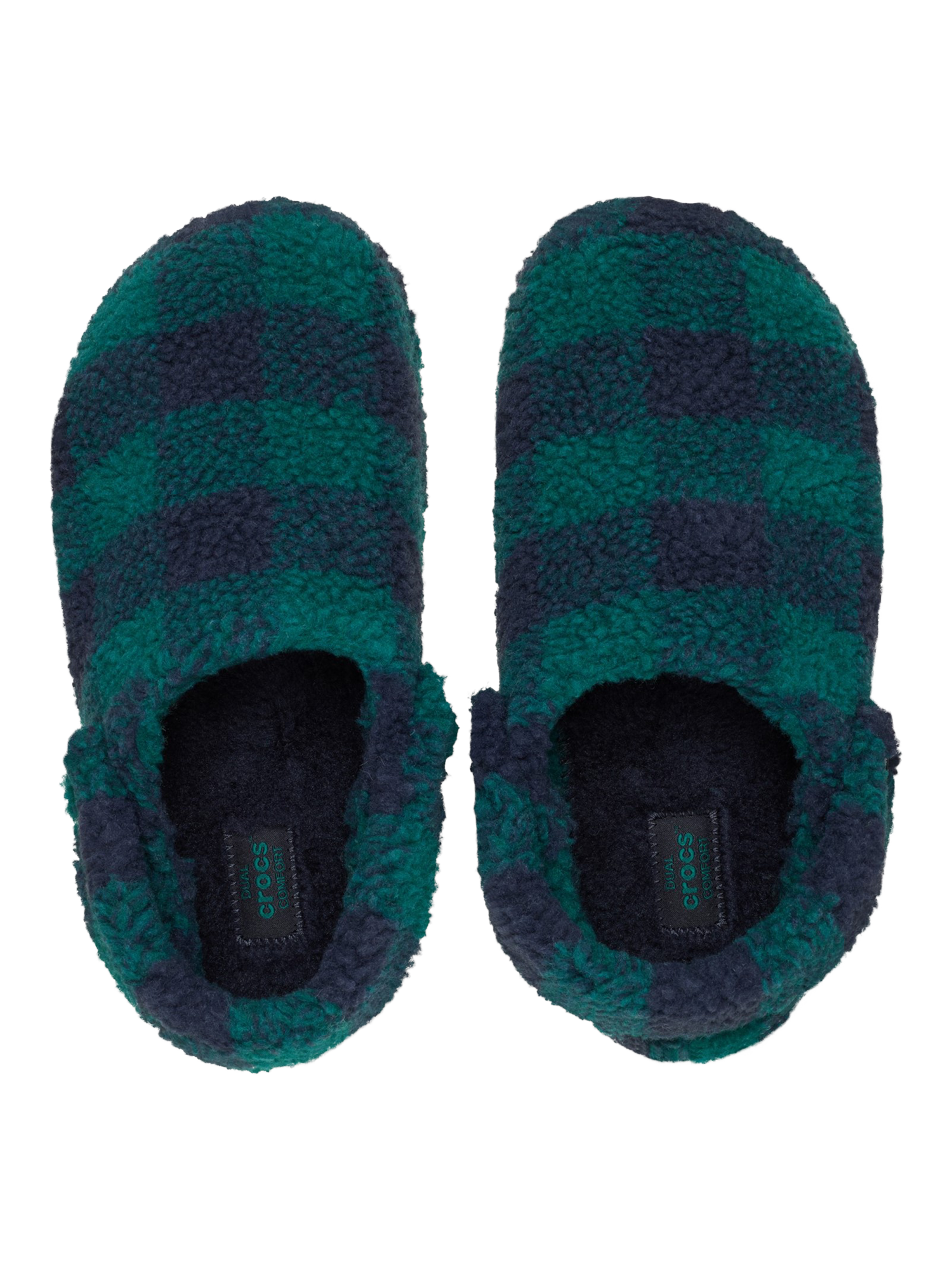 Product image 6 of 6, which shows Crocs Classic Cozzzy Faux Fur Slippers, Multi, 6