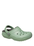 Crocs Classic Lined Clogs, Moss/Multi