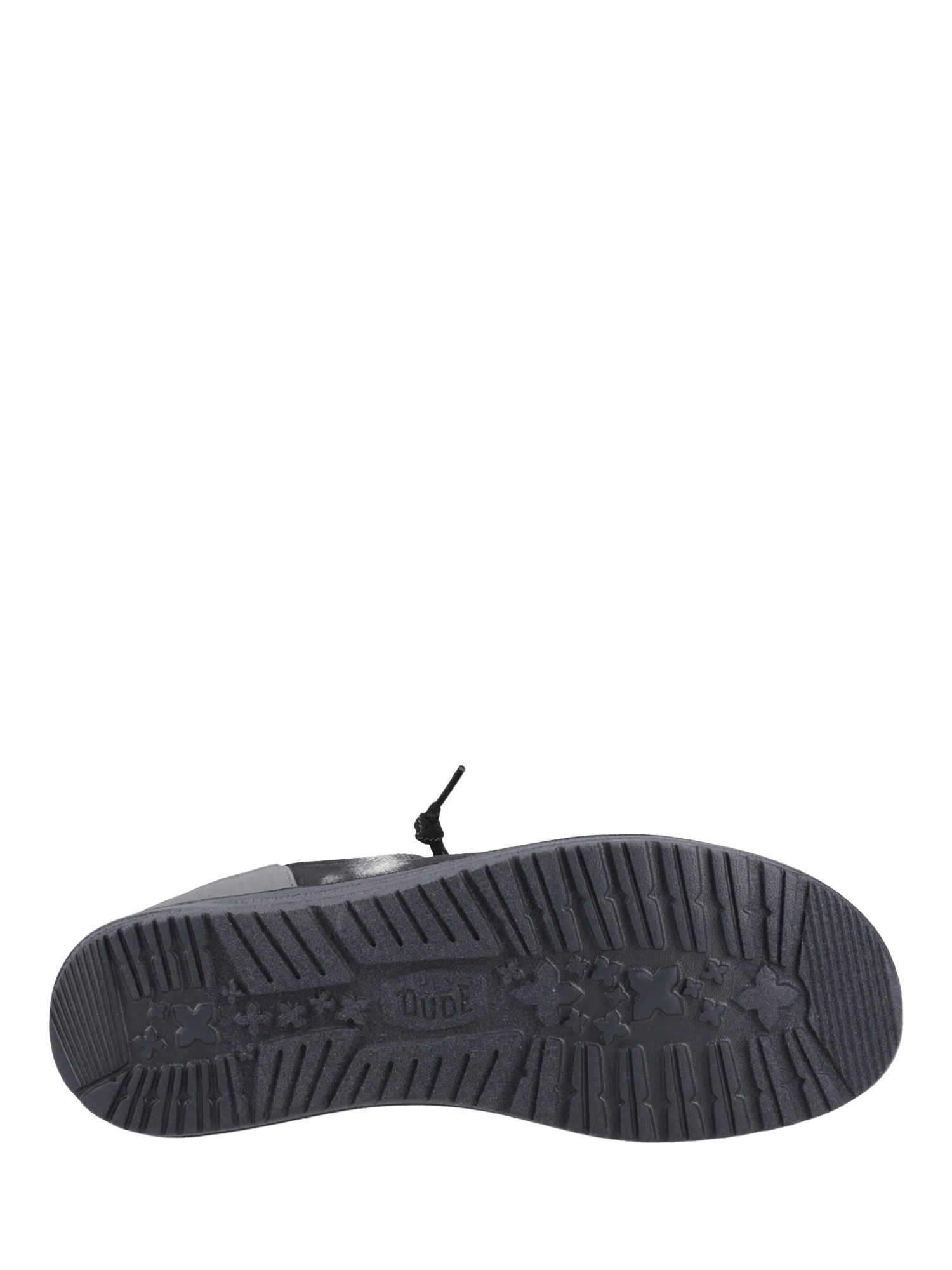 Product image 4 of 4, which shows Hey Dude Wally Funk Lace-Up Shoes, Black, 7