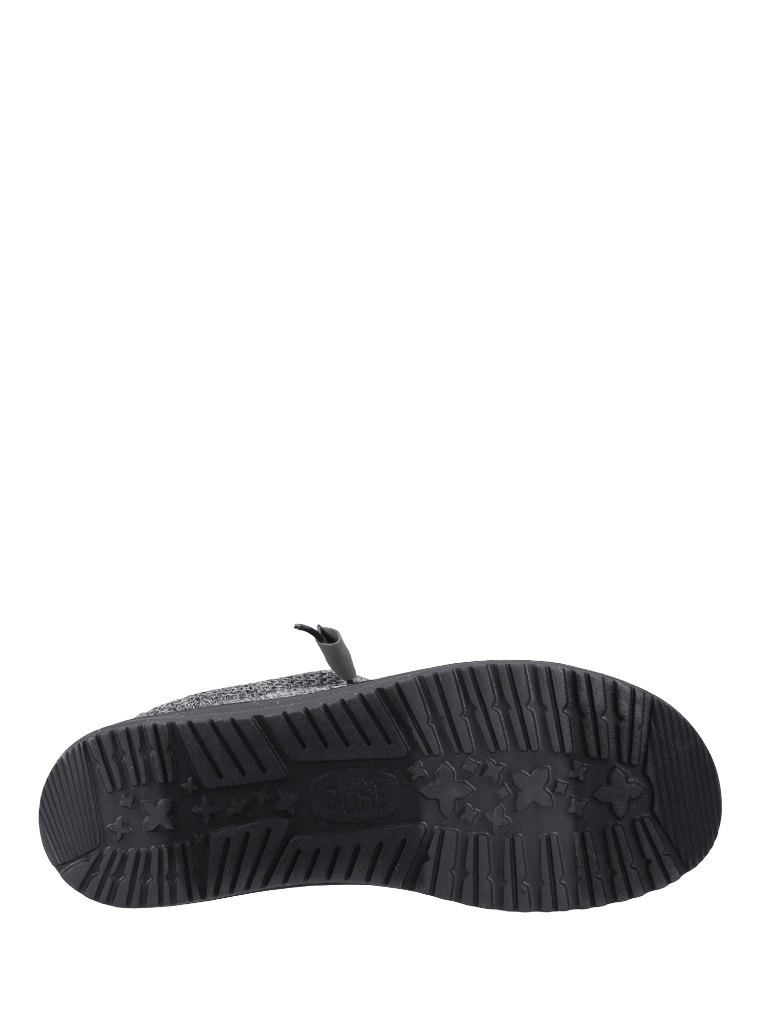 Product image 4 of 4, which shows Hey Dude Wally Slip On Shoes, Grey, 7