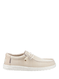 Hey Dude Wally Stretch Sox Shoes, Cream