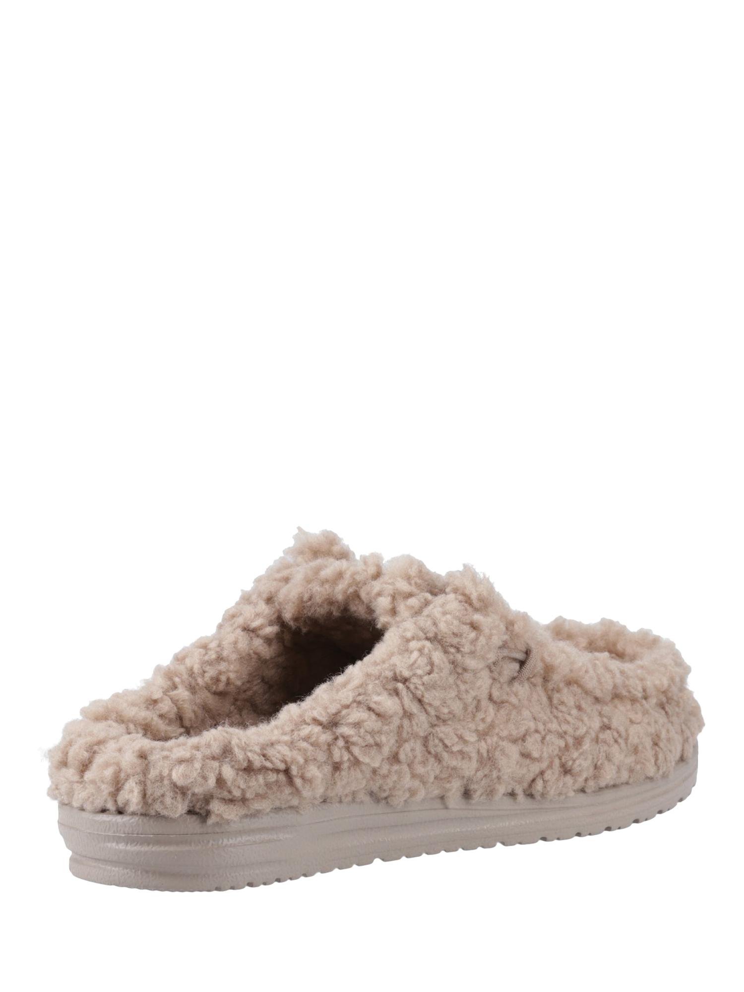 Product image 3 of 4, which shows Hey Dude Wally Slipper, Brown, 7