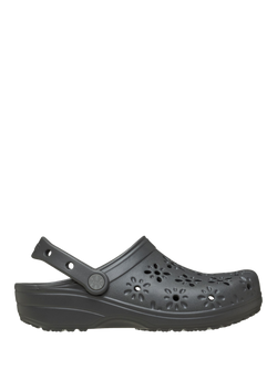 Crocs Classic Cut Out Clogs, Black, Black