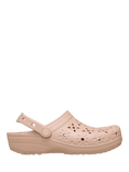 Crocs Classic Cut Out Clogs, Pink Caramel