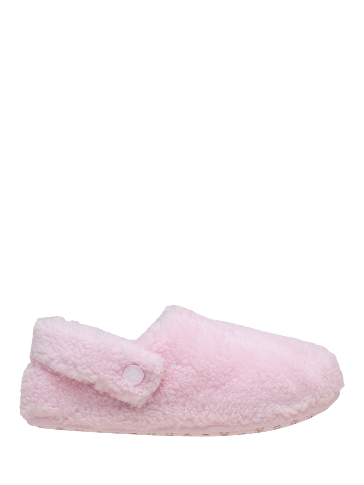 Product image 1 of 6, which shows Crocs Classic Cozzzy Slippers, Pink, 3