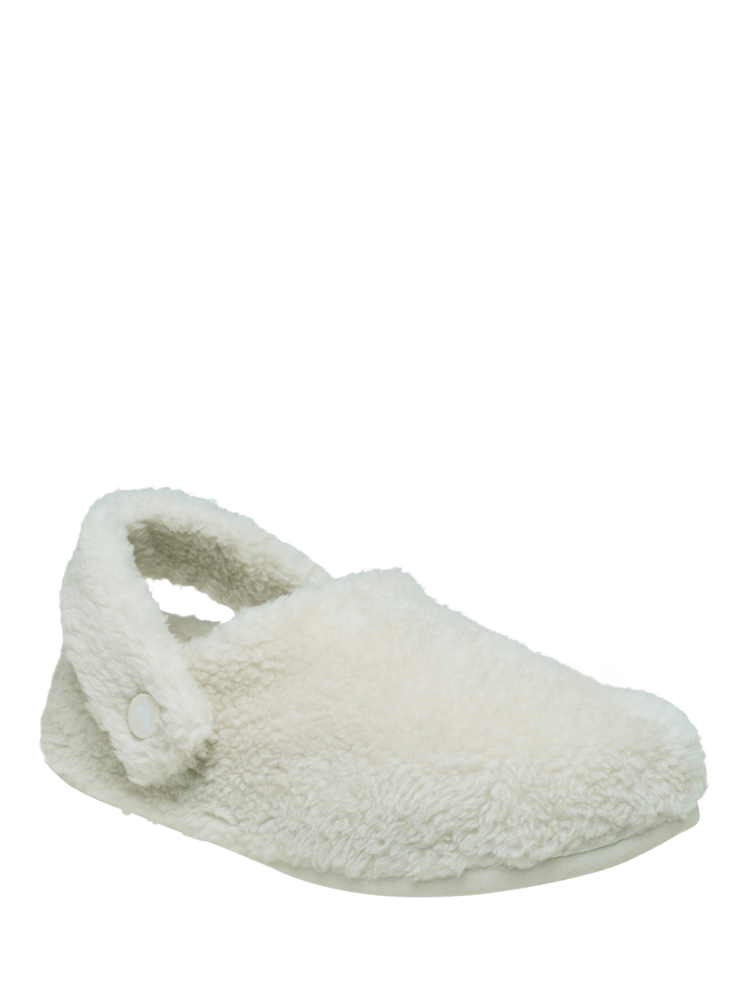 Product image 2 of 6, which shows Crocs Classic Cozzzy Slippers, Stucco, 3
