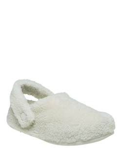 Crocs Classic Cozzzy Slippers, Stucco - view 2, Stucco