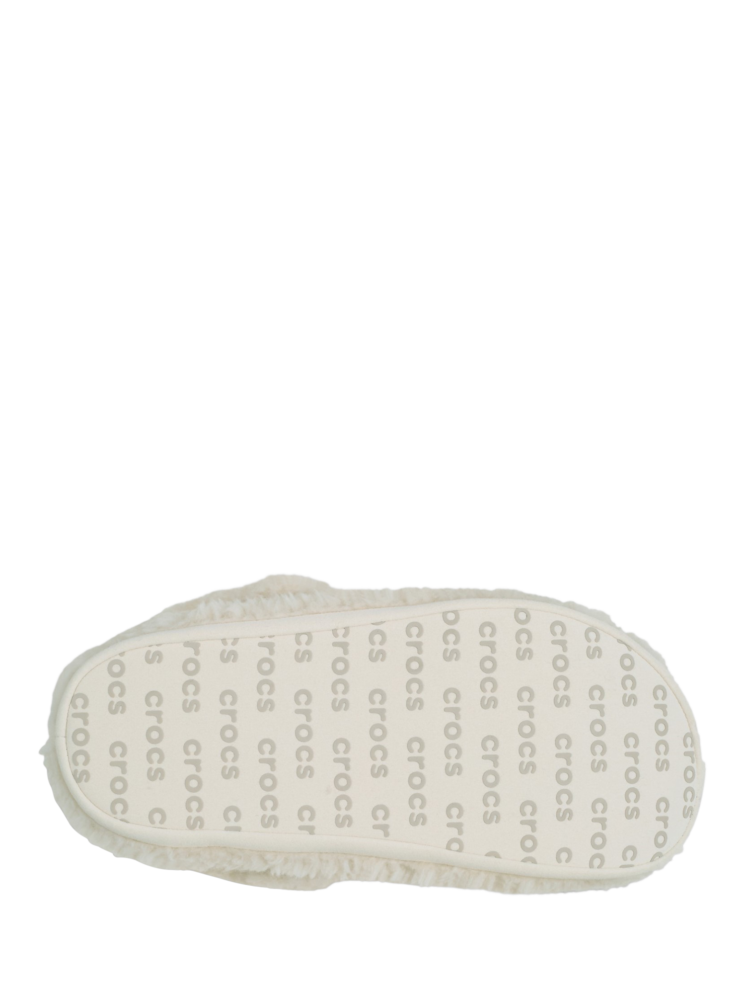 Product image 5 of 6, which shows Crocs Classic Cozzzy Slippers, Stucco, 3