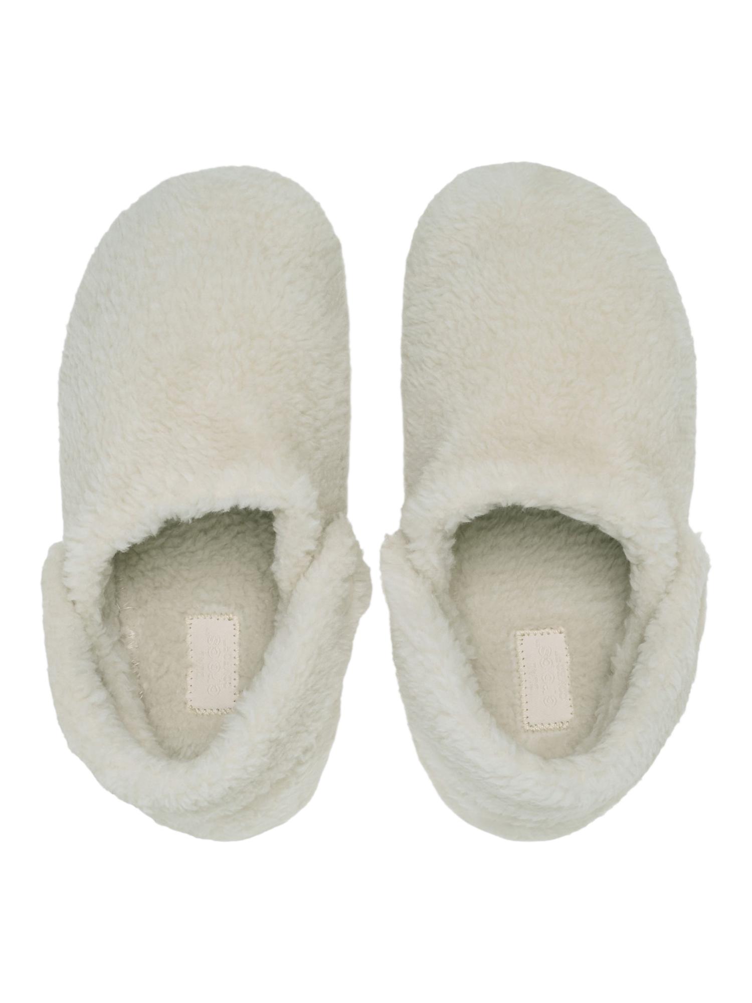 Product image 6 of 6, which shows Crocs Classic Cozzzy Slippers, Stucco, 3