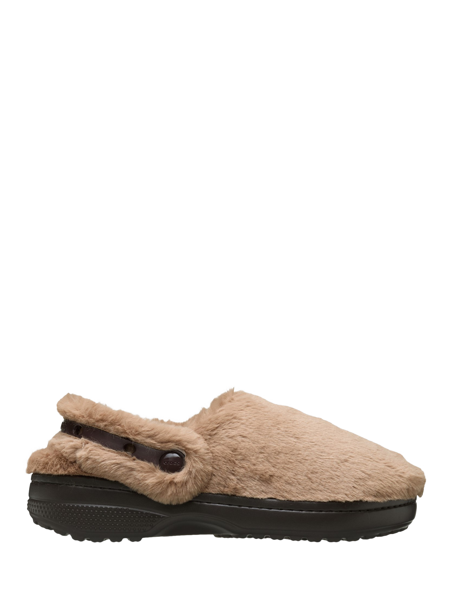 Product image 1 of 6, which shows Crocs Classic Unfurgettable Clogs, Milk Chocolate, 3