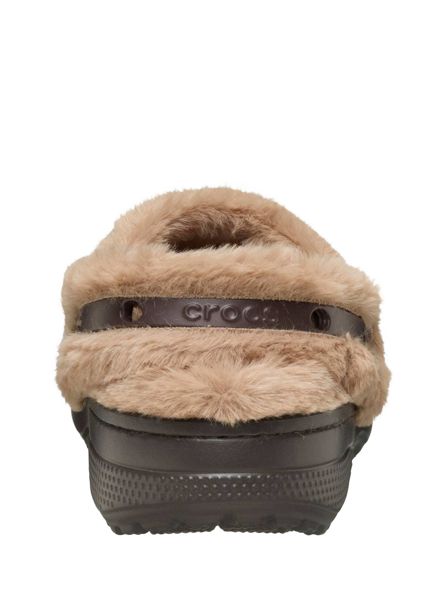 Product image 3 of 6, which shows Crocs Classic Unfurgettable Clogs, Milk Chocolate, 3