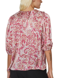Sisters Point Got Paisley Ruffle Top
