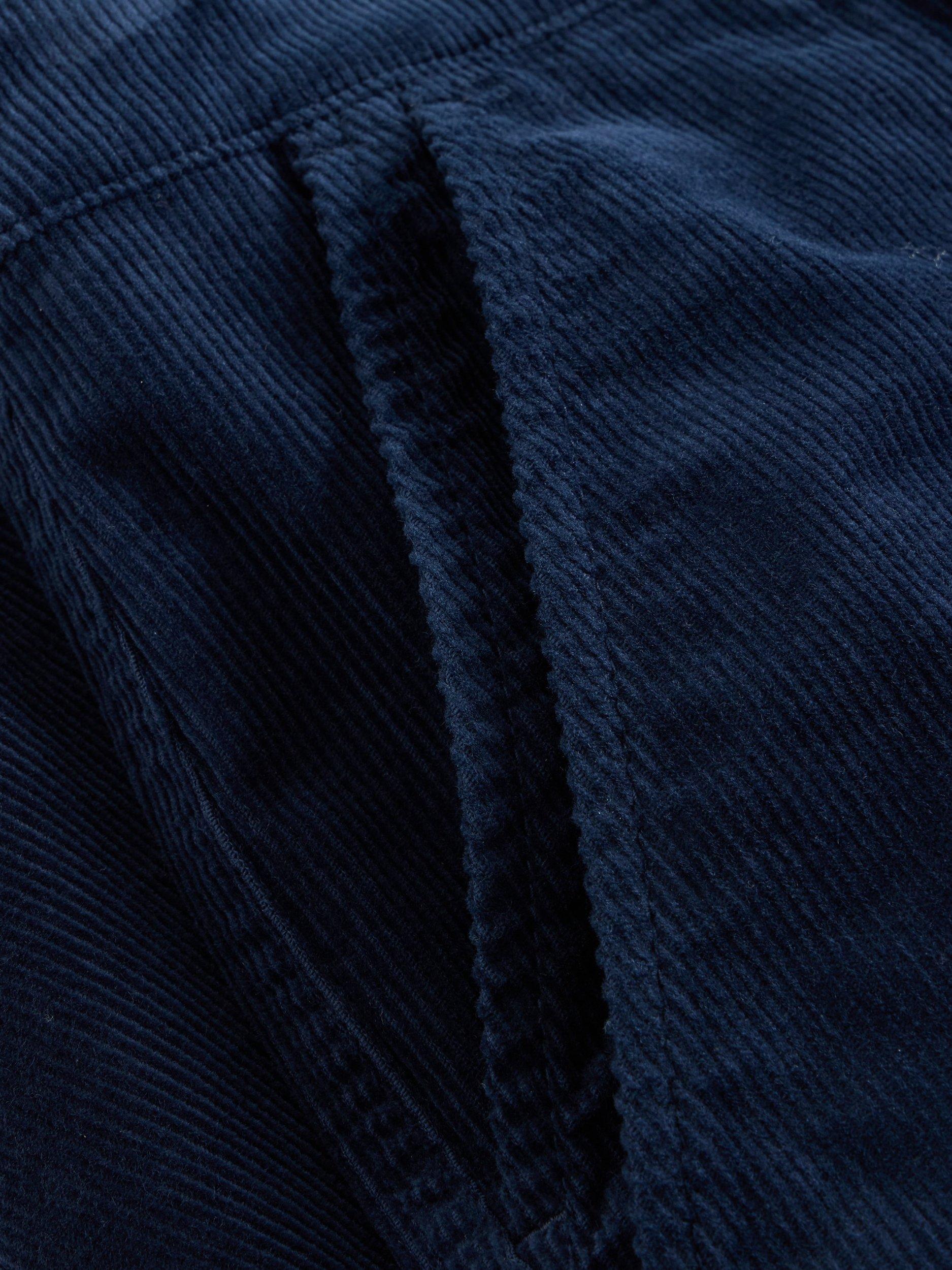 Product image 6 of 6, which shows White Stuff Twister Corduroy Trousers, Dark Navy, 6R