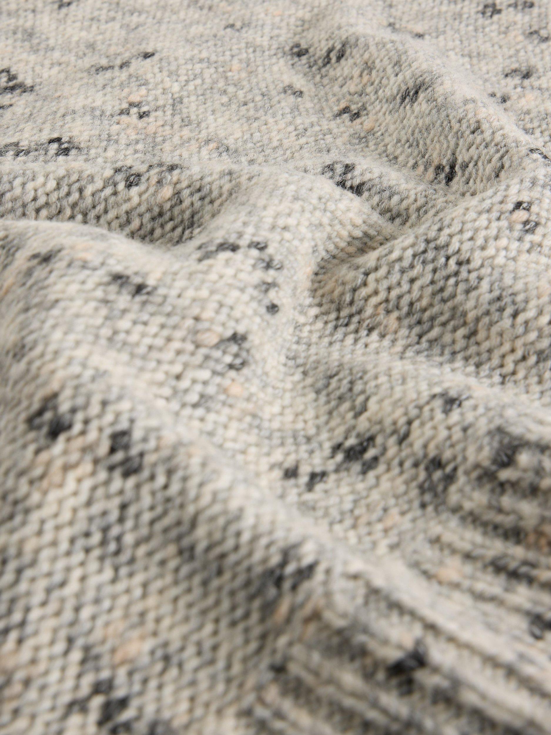 Product image 6 of 6, which shows White Stuff Mono Roll Neck Yarn Jumper, Ivory/Multi, 6