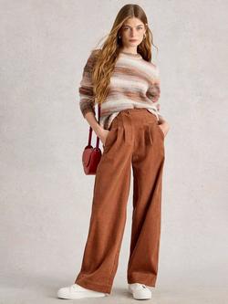 White Stuff Spacedye Wool Blend Jumper, Natural/Multi