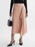 Reiss Ash Pleated A Line Midi Skirt