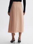 Reiss Ash Pleated A Line Midi Skirt