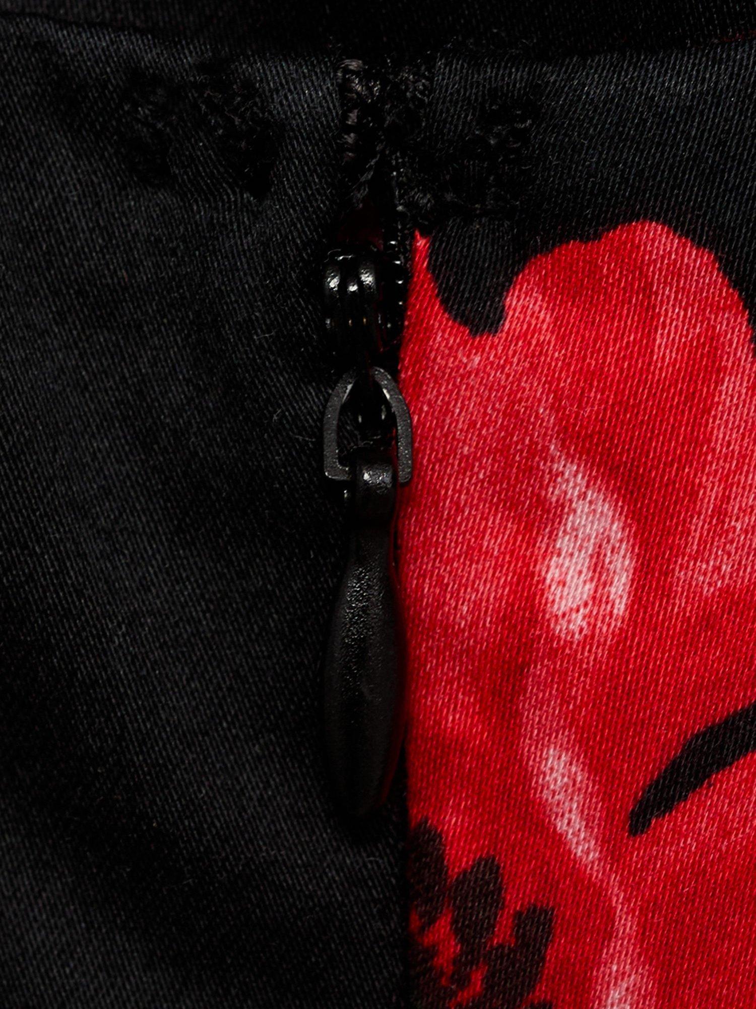 Product image 5 of 8, which shows Mango Ama Floral Mini Dress, Black/Multi, 10