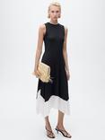 Mango Caldi Colour Block Midi Dress