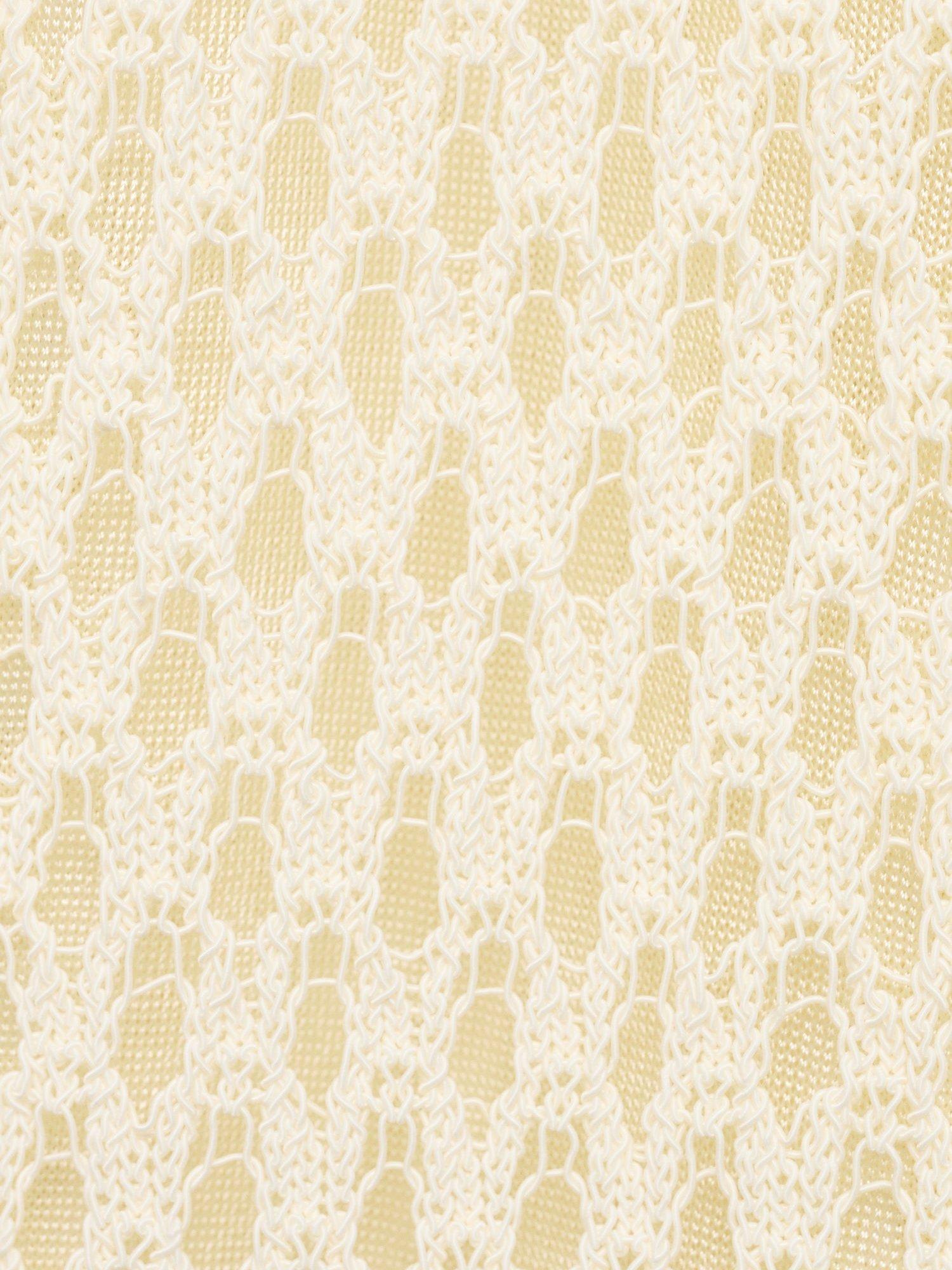 Product image 8 of 8, which shows Mango Juancho Textured Dress, Light Beige, 6