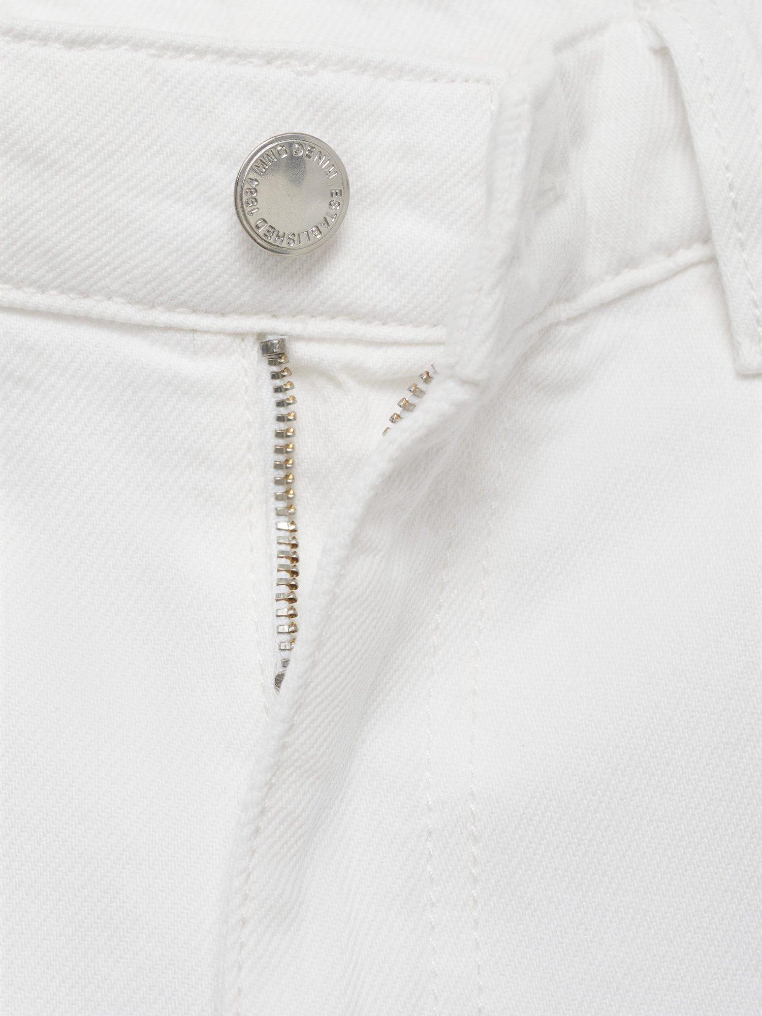 Product image 8 of 8, which shows Mango Joy Jeans, White, 16