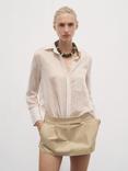 Mango Zaro Stripe Opaque Shirt