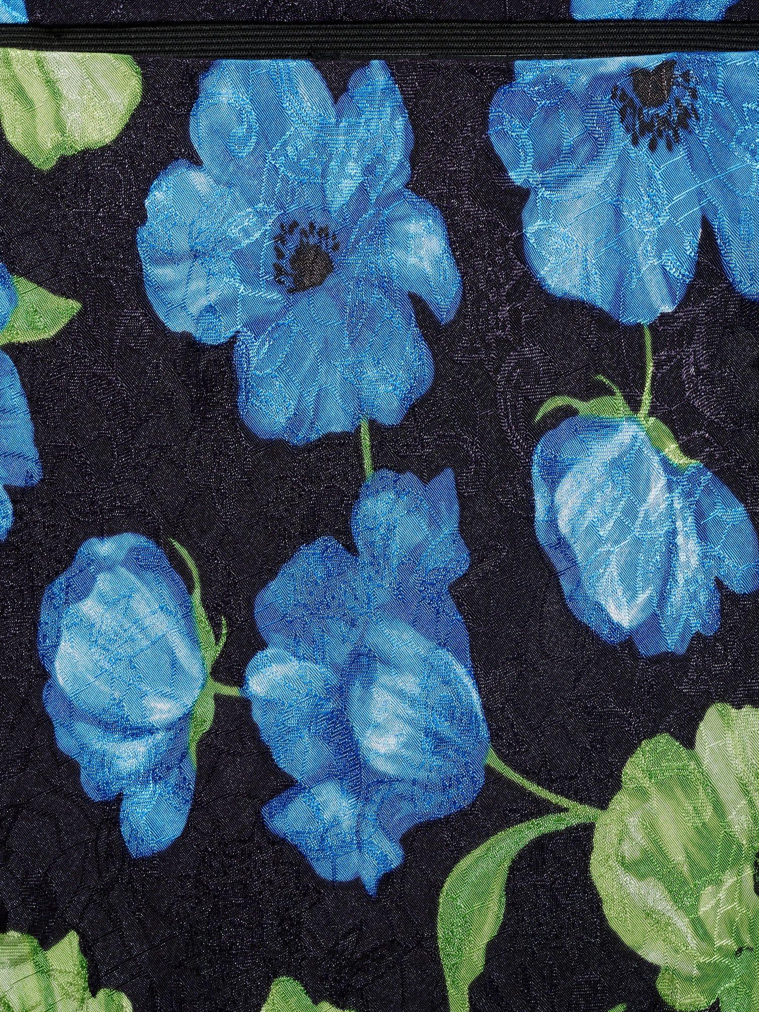 Product image 5 of 8, which shows Mango Mati Floral Maxi Skirt, Black/Multi, XS